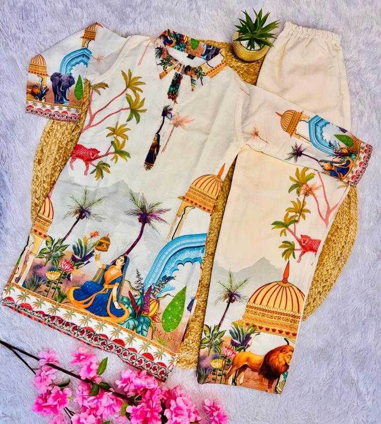 Soft Cotton Designer Kurti - MYLUXURY LANE ENTERPRISE